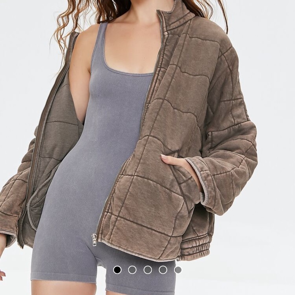 Forever 21 quilted jacket